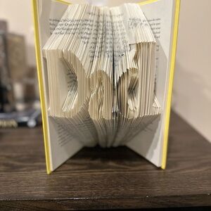“Dad” Handcrafted Book Art